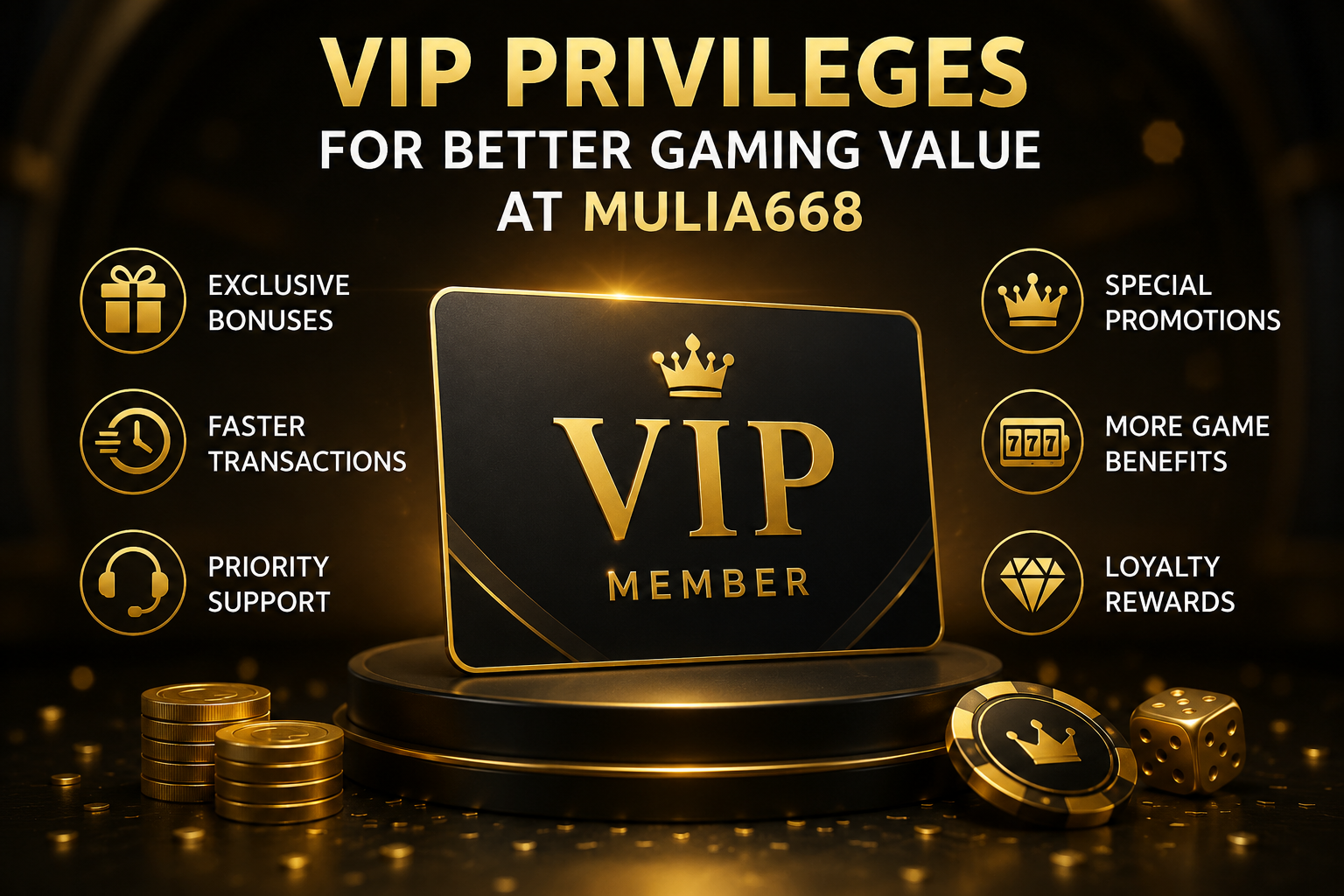 Mulia668 - Better Gaming Value Through Mulia668 VIP Privileges - mulia668a