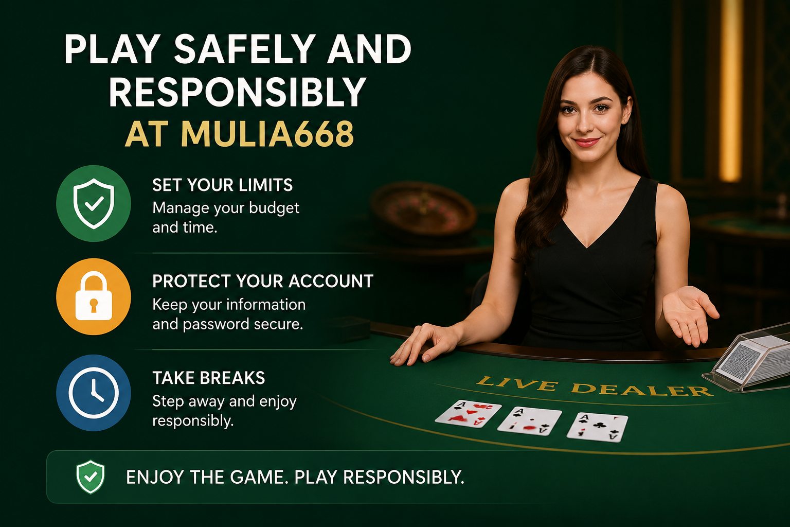 Mulia668 - Playing Safely and Responsibly at Mulia668 - mulia668a